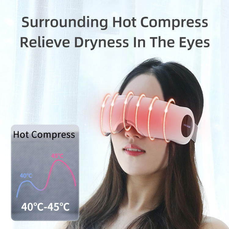 ORANGLES Smart Bluetooth Eye Massager with Heat | Dynamic Pressure, Relaxing Music, Sleep Aid, Fashion Design for Eye Care (2025) - detailed closeup view - illustrating benefits - Image 3 of 6 | created for all | Shop Smart Bluetooth Eye Massager with Heat | Dynamic Pressure, Relaxing Music, Sleep Aid, Fashion Design for Eye Care (2025) North Carolina | Free Shipping ORANGLES