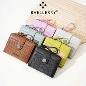 กระเป๋าสตางค์มินิสำหรับผู้หญิง Baelerry กระเป๋าใส่เหรียญหนัง PU แบบมีซิปขนาดกะทัดรัด พร้อมช่องใส่บัตรและลายทอ สำหรับใช้ในชีวิตประจำวัน - Product Image 2
