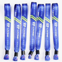 Bracelet en tissu imprimé par sublimation personnalisé Kofei pour événements, bracelet promotionnel pour entrée à une fête
