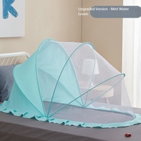 Moustiquaire pour bébé avec couverture intégrale sur le lit, pliable et facile à installer, ensemble de literie multifonctionnel pour bébé