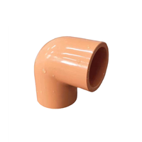 Raccord de tuyau en plastique CPVC de haute qualité ASTM SCH80 F439 coude CPVC pour système de gicleurs d'incendie