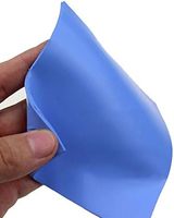 Coussin thermique en silicone conducteur résistant à la chaleur, conductivité 6,0 W/M pour dissipateur thermique d'ordinateur portable, CPU, GPU, refroidisseur LED (Blu