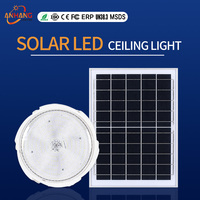Panneau solaire à LED, lumière LED, étanche IP65, 60W, 120W, 180W, 240W, 300W, lampes solaires de plafond intérieures
