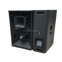 Haut-parleur passif double 12 pouces en néodyme TT24N, 1000W RMS, 143dB SPL max, crossover intégré, cornet rotatif pour DJ, scène et sonorisation live