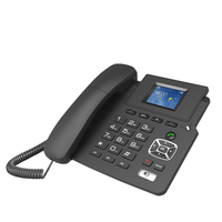 Teléfono IP Original P03 Android Móvil con 1 Ranura SIM, VoIP SIP, Interfaz USB, Compatible con Redes WiFi GSM 4G, Pantalla de 2.4 Pulgadas, G.711A/U