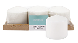 <span class=keywords><strong>Bougie</strong></span> <span class=keywords><strong>pilier</strong></span> blanche en cire bon marché pour la décoration de la maison, de l'église et des mariages, directement de l'usine - Product Image 3