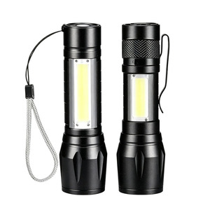 Mini lampe de poche LED, portée 100-200m, rechargeable, en alliage d'aluminium, portable, pour usage domestique et extérieur - Product Image 5