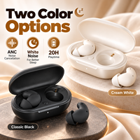 Nouveaux écouteurs intra-auriculaires S1 2026 avec annulation active du bruit (ANC) 38 dB, bruit blanc intégré, autonomie de 5 à 10 heures, Bluetooth 6.0, IPX3