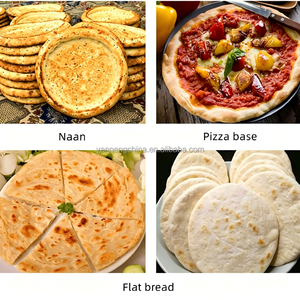 Máquina Multifunción para Moldear Naan y Mooncakes, Formadora de Patrones Planos Semiautomática, Máquina para Formar Pastel de Arroz, Rodillo para Masa de Pizza - Product Image 2