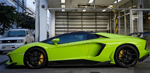 Utilisé pour Lamborghini <span class=keywords><strong>Aventador</strong></span> LP700 LP720 mise à niveau RZ style jupes latérales en fibre de carbone kit de carrosserie de skateboard latéral - Product Image 6