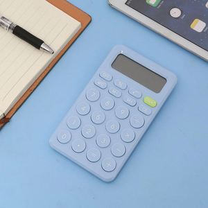 Calculatrices portables personnalisées de style scientifique minimaliste avec affichage à 12 chiffres et compatibilité avec les piles cylindriques - Product Image 2