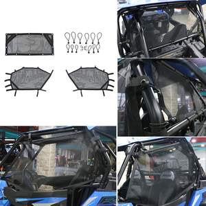 Kit de Protección de Malla para Puerta de Coche ATV UTV, Color Negro, para Polaris RZR 15-18, Accesorios - Product Image 2