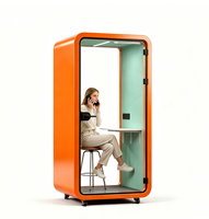 Cabine de bureau modulaire, cabine de travail, cabine téléphonique de bureau, bureau mobile, cabine acoustique, cabines de bureau insonorisées