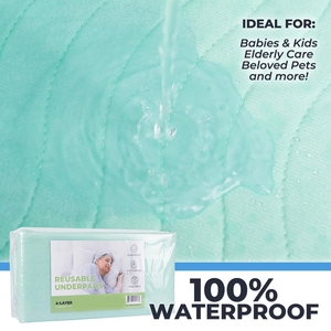 Hengshang Compostable Reutilizable Absorbente Impermeable Lavable Bebé <span class=keywords><strong>Underpads</strong></span> para Adultos - Product Image 5