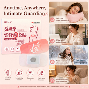 <span class=keywords><strong>Patch</strong></span> utérin auto-<span class=keywords><strong>chauffant</strong></span> à l'agripaume avec huile essentielle microencapsulée - Product Image 4