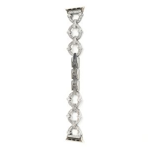 Somostel-<span class=keywords><strong>correa</strong></span> de metal para <span class=keywords><strong>apple</strong></span> <span class=keywords><strong>watch</strong></span>, abalorios de 38mm, 42mm y 45mm, pulsera de aleación de Zinc de oro rosa y diamante para iwatch <span class=keywords><strong>correa</strong></span> de reloj - Product Image 3