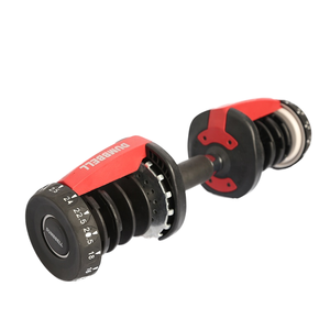 Attrezzatura per <span class=keywords><strong>pesi</strong></span> liberi da palestra Rising Fitness con manubri regolabili Iron Core da 24 kg - Product Image 4