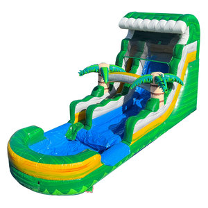 Glissière et glissière gonflables de glissière <span class=keywords><strong>d</strong></span>'<span class=keywords><strong>eau</strong></span> de double ruelle de <span class=keywords><strong>jeux</strong></span> extérieurs pour l'arrière-cour - Product Image 1