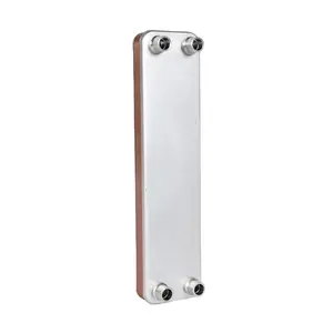 customized stainless steel 304/316L industrial marine wall hanging furnace heat pump domain plate heat exchanger