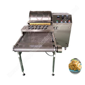 Fully Automatic Spring Roll <b>Maker</b> Gas Spring Roll Sheet Making <b>Machine</b> Full Automatic Spring Roll Making Lumpia Wrapper - Product Image 1