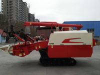 Moissonneuse-batteuse agricole multifonctionnelle neuve AF88G à chenilles pour le riz