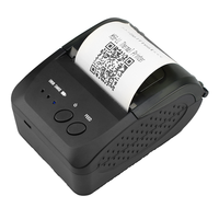 Imprimante thermique de codes-barres USB rechargeable compacte haute vitesse 58 mm 384 points/ligne 203 DPI sans fil pour reçus de point de vente et factures logistiques - OEM