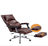 Chaise de direction moderne en cuir Foshan chaise de bureau spécification chaise de bureau pivotante à dossier haut de luxe