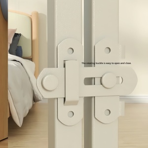 <span class=keywords><strong>Barrière</strong></span> de sécurité <span class=keywords><strong>pour</strong></span> animaux de compagnie sans perçage, réglable de 60 à 100 cm, en fer, <span class=keywords><strong>pour</strong></span> escaliers et portes, protection enfant, sans perçage - Product Image 5