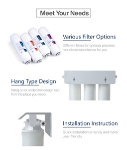 เครื่องกรองน้ำแบบแมนนวลสองขั้นตอนสำหรับใช้ในครัวเรือน - Product Image 3