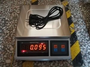 ACS-708W Cân Nặng 0.1G Cân Đếm Điện Tử Thép Không Gỉ Sắt ABS Nhựa Trắng Chính Xác Cao OEM Sử Dụng Thương Mại - Product Image 3