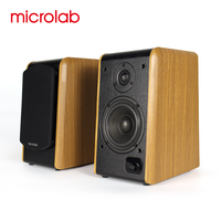 Altavoces de Estantería Microlab B77BT 5.3, Sonido Estéreo de 2 Altavoces, Controles de Tono Delantero/Trasero, Modo Dual, 50-100W, Alta Calidad