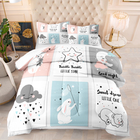 Aoyatex-parure de lit taille Queen & King, parure de lit personnalisée, impression numérique, 3 pièces