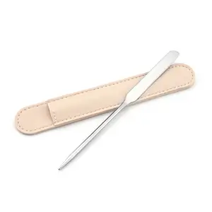 Fond de teint plaque de mélange spatule de mélange fond de teint fard à paupières 304 outil de maquillage en acier inoxydable spatule de maquillage