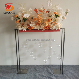 SMOOTH New Product Modern Wedding Party Decoration Metal Gold Flower <b>Stand</b> Luxury Table Centerpieces for Banquet Events - Product Image 2