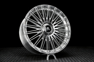 Jantes sport personnalisées 20-24 pouces en aluminium forgé chromé, sur mesure pour voitures de sport de luxe, pneus neufs, direction, conformes ISO9001 - Product Image 2