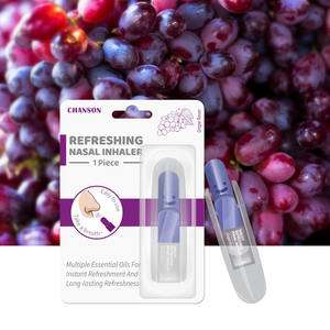 Chanson Fresh Mint Geur Niet-toxische Kruiden Aromatherapie Koelende Olie Neus Inhalator Buisje voor het Verlichten van Verstopte Neusgangen - Product Image 3