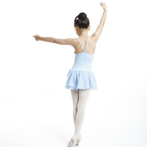 Maillot de Ballet para Niñas con Falda Tutú, Marca Privada con Logotipo Personalizado <span class=keywords><strong>JW</strong></span>, Ropa de Baile de Nailon y Elastano para Entrenamiento - Product Image 2