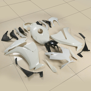 Kit Carene in ABS a Iniezione, Set Carrozzeria <span class=keywords><strong>Non</strong></span> Verniciato per Honda CBR1000RR 2012-2016 CBR 1000RR, Parti Moto XF-4005-W - Product Image 1