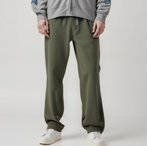 Pantaloni Sportivi Casual da <span class=keywords><strong>Uomo</strong></span> <span class=keywords><strong>Verde</strong></span> Oliva, Stile Comodo e Ampio - Product Image 1