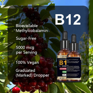 Label Pribadi OEM <span class=keywords><strong>Vitamin</strong></span> <span class=keywords><strong>B12</strong></span> Organik Cair Sublingual Tetes <span class=keywords><strong>Methylcobalamin</strong></span> <span class=keywords><strong>B12</strong></span> Suplemen Energi, Suasana Hati, Pendukung Kesehatan Otak - Product Image 3