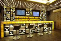 Conception d'intérieur de restaurant et de bar, service de rénovation de restaurant commercial sur mesure, décoration de restaurant et de bar moderne et luxueuse