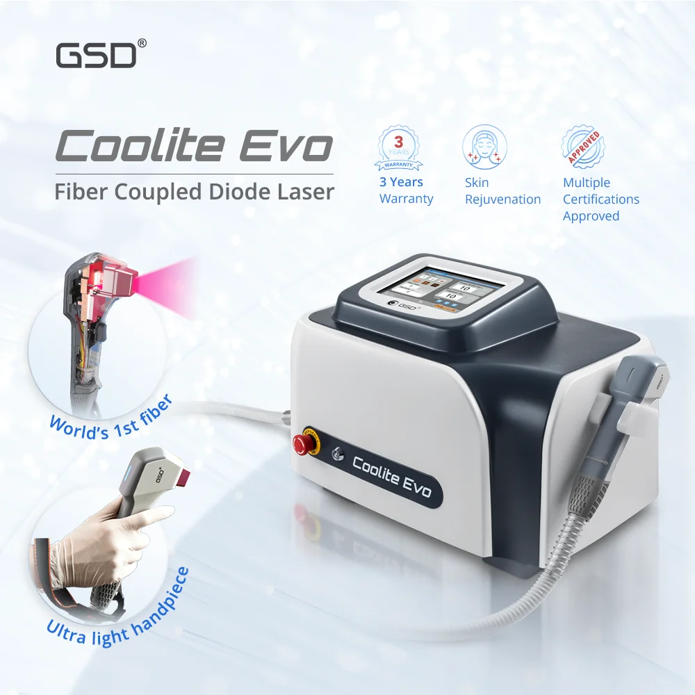 Machine professionnelle de Salon de beauté à microcourant GSD FCD, équipement avec Diode Laser 810nm