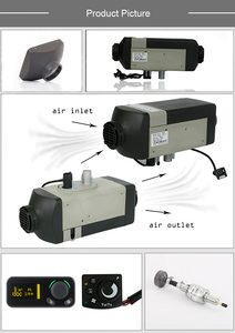 JP 2KW 12V/24v dizel park ısıtıcısı Camper dizel/benzinli kamyon otobüs dizel ısıtıcı park ısıtıcısı Camper RV için - Product Image 2