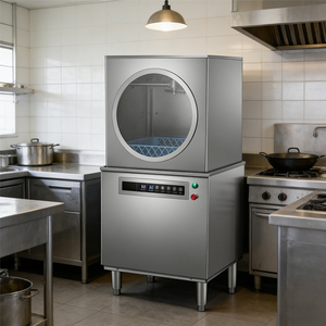 Lavavajillas Comercial <span class=keywords><strong>Industrial</strong></span> Eléctrico <span class=keywords><strong>de</strong></span> Alta Eficiencia, Tipo Campana, Automático e Independiente para Restaurante y Hotel, Maquinaria <span class=keywords><strong>de</strong></span> <span class=keywords><strong>Cocina</strong></span> - Product Image 1
