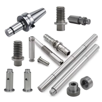 Tornillos Roscados y Casquillos de Acero para Mecanizado CNC, Niquelados, de Fábrica 1214, para Robótica, Bombas Hidráulicas, Kits de Piezas de Servicio