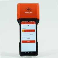 Terminal de point de vente de stationnement Android 14 Réseau 4G Paiements NFC Imprimante thermique 80mm pour des transactions rapides sur les frais de stationnement