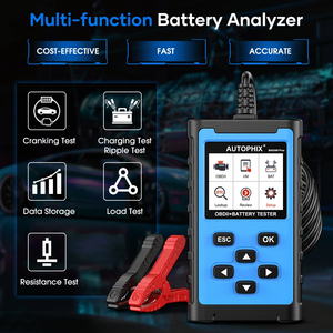 Autophix BAS300 <span class=keywords><strong>Plus</strong></span> 6/12/24V Probador de batería OBD2 Motor Check 2 en 1 Escáner automotriz Lector de código OBD 2 Herramientas de diagnóstico de coche - Product Image 6