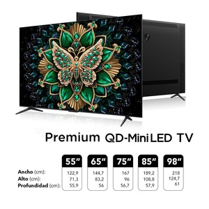 Televisor Inteligente Google Android de 50'', 55'', 65'', 85'', 4K UHD QLED Mini LED, Serie C655, 144Hz, para Juegos, con 3+32GB de Almacenamiento e Interfaz WiFi - Product Image 4