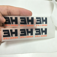 Nouveauté : Autocollant de transfert thermique Maiqi, logo personnalisé en lettres 3D en relief, patchs thermocollants pour t-shirt et sweat-shirt