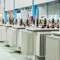 Transformateur immergé dans l'huile 10 kV S11 extérieur 3P 630 kVA abaisseur 50/60 Hz bobinage en cuivre 400 V Mall Park Honggu